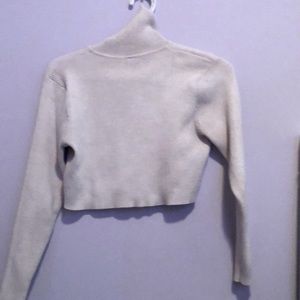 Shien Off-white cropped sweater, size 150 kids